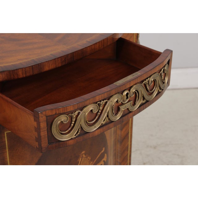 2010s Theodore Alexander Bronze Mounted Corner Cabinet For Sale - Image 5 of 18