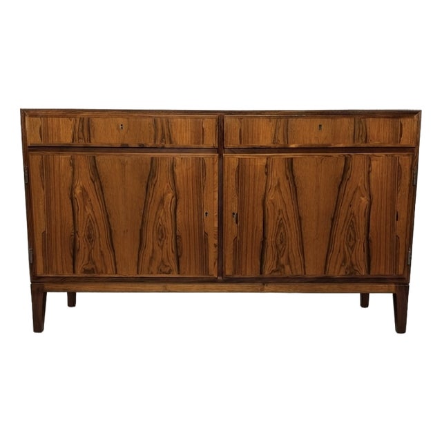 Mid-Century Modern Danish Rosewood Sideboard by Gunni Omann for Omann Jun Mobelfabrik, 1960s For Sale