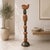 2020s Marc Zimmerman "Stone Perch 2" Glazed Ceramic Totem, 60 Inches Tall, Rounded Earth Tone Forms, Bird Crown, Contemporary Art West Coast For Sale - Image 5 of 7