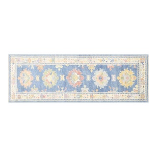 1960s Turkish Oushak Runner For Sale