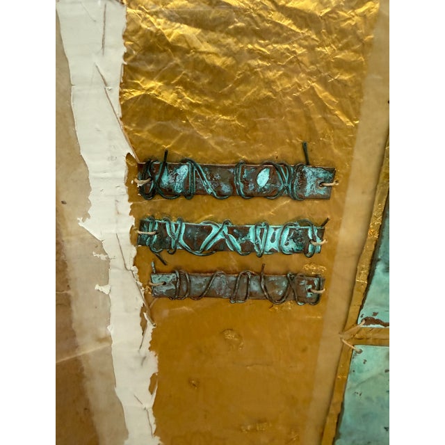 Kara Young "Ancient Dreams" Mixed Media Art, Framed For Sale - Image 9 of 12