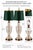 Hollywood Regency Mid 20th Century Coordinated Trio of Yugoslavian Crystal Lamps With Emerald Velvet Shades - Set of 3 For Sale - Image 3 of 11