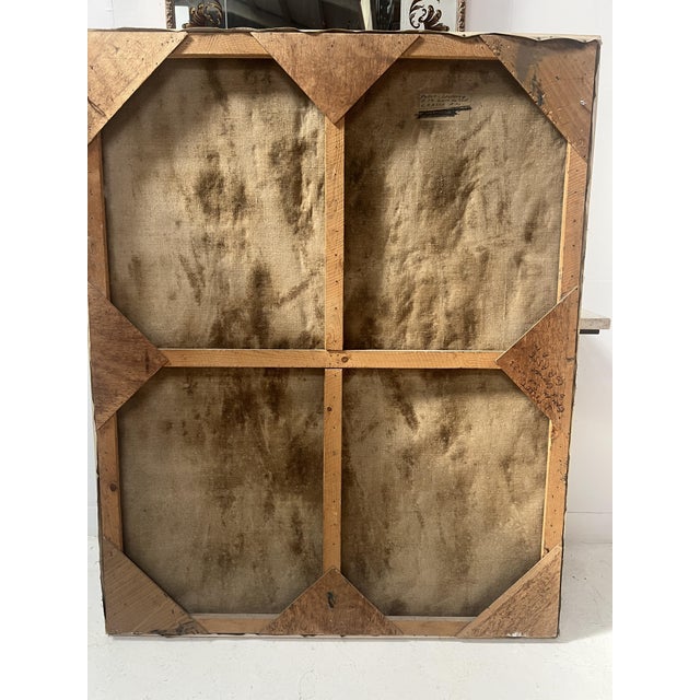 Pollet Leclerc, Abstract Composition, 1960s, Oil on Canvas For Sale - Image 10 of 11