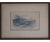 John William Guerin "Mexican Landscape" Early Landscape Pen and Ink Drawing 1960s For Sale