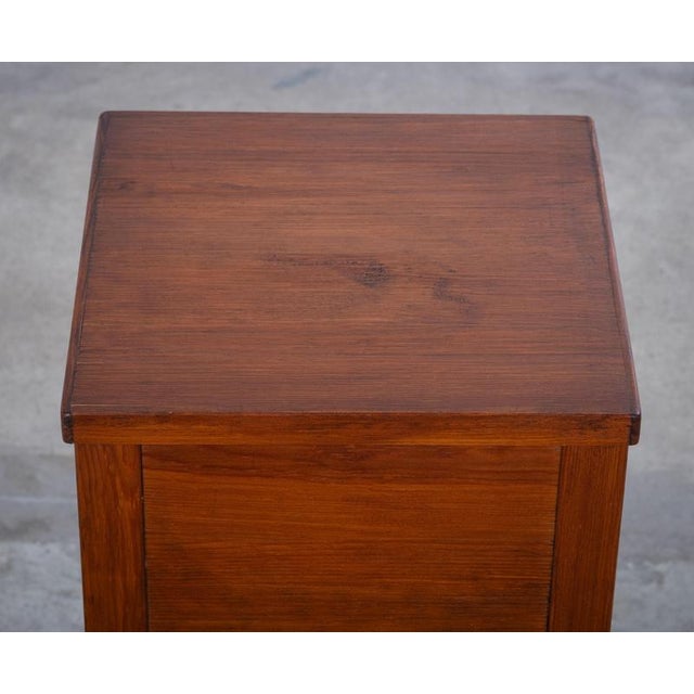 Vintage Scandinavian Teak Pedestal, 1960s For Sale - Image 4 of 7