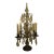 19th Century Crystal Girandole For Sale