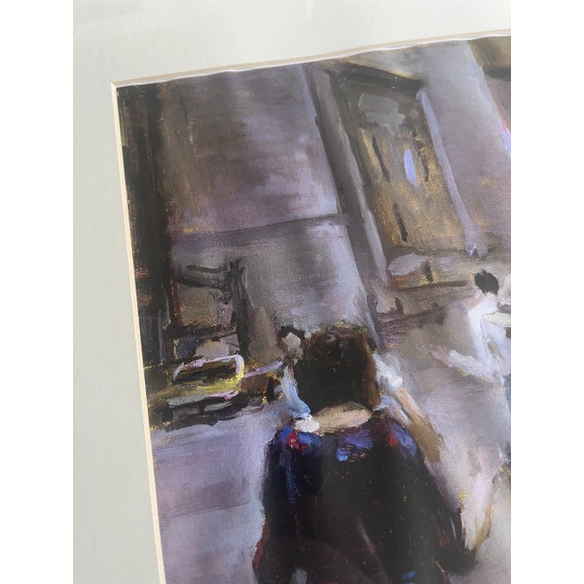 Glass Renee Berger Signed Print Cityscape For Sale - Image 7 of 10