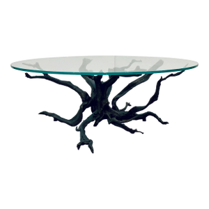 Revelation Modern Bronze Branch Big Sur Coffee Table