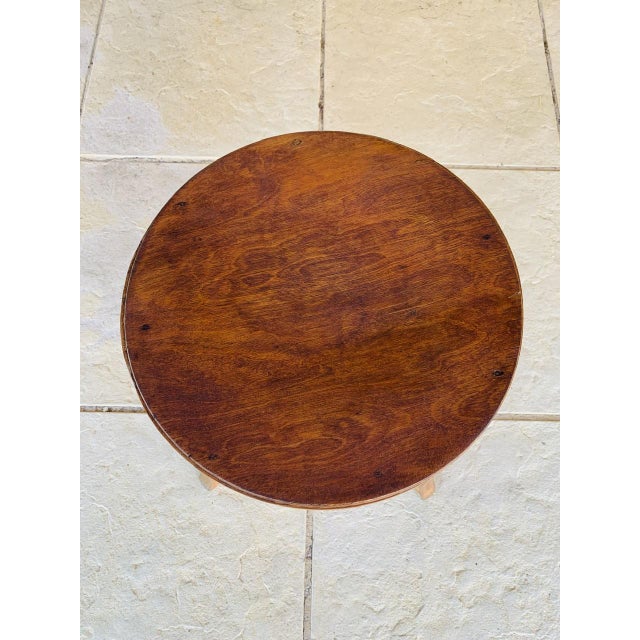 Vintage Bentwood Stool from Baumann, 1950s For Sale - Image 4 of 18