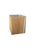 Cuboid Side Table Crafted From Teak Wood, Modern Organic For Sale - Image 4 of 6