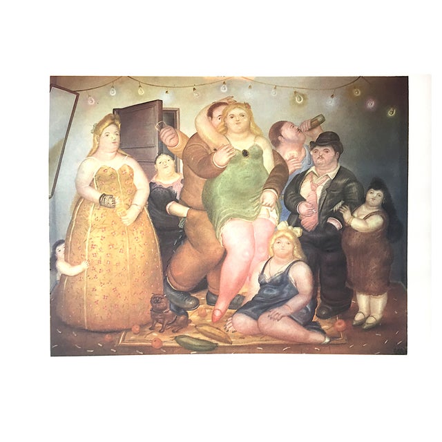 Fernando Botero, Night, Lithograph For Sale