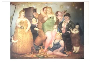 Fernando Botero, Night, Lithograph