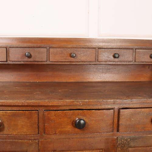 Wood Scottish Painted Dresser Base For Sale - Image 7 of 14