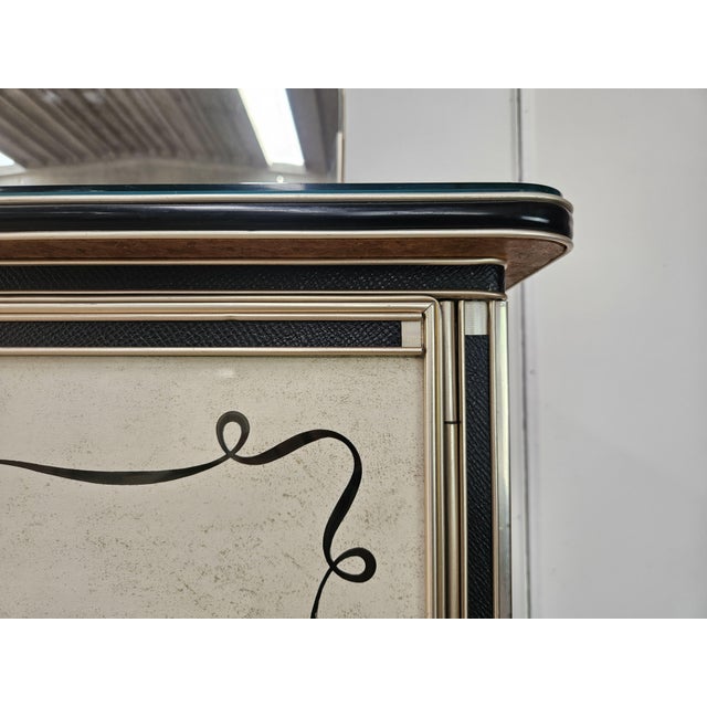 Three-Door Sideboard with Mirror by Umberto Mascagni, 1950 For Sale - Image 12 of 18
