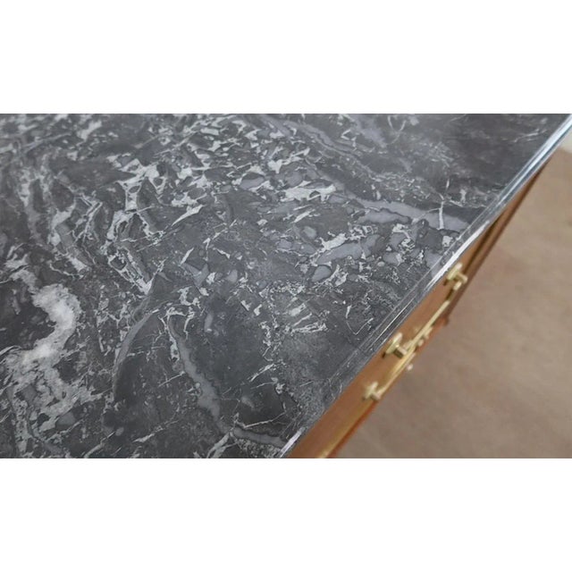 Louis XVI Style Mahogany Chest of Drawers, 19th-century For Sale - Image 6 of 18