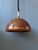 Vintage Brown and Orange Acrylic Glass Pendant Lamp from Cosack Leuchten For Sale - Image 10 of 13