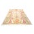 Early 21st Century 21st Century Persian Oushak Wool 8x11 Ivory, Pink, & Yellow Handmade Area Rug #1143979 For Sale - Image 5 of 11