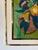 Green 1980s Rhonda Mixed Media Floral Still Life Oil on Canvas Painting – Signed For Sale - Image 8 of 12