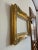 Beautiful vintage carved gilt wood frame. Large and heavy, this piece measures 18 x 24.75 x 2.5 overall. Interior opening...