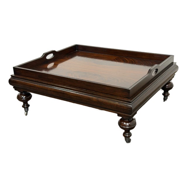 New Bohemian Mahogany Cocktail Table by Ralph Lauren For Sale
