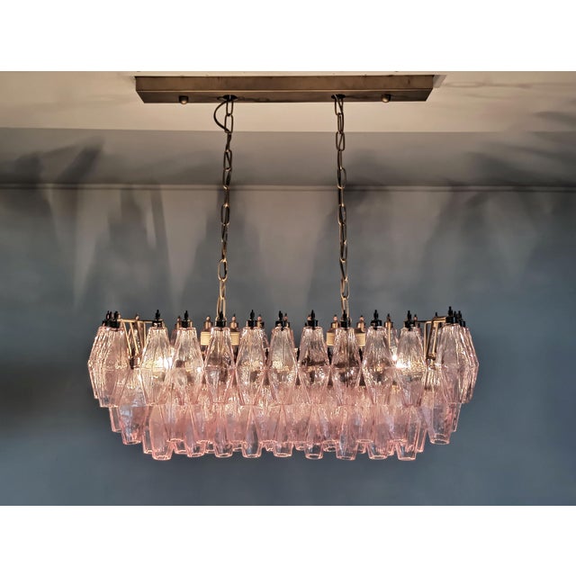Murano Poliedri Chandelier by Carlo Scarpa, 1990 For Sale - Image 11 of 18