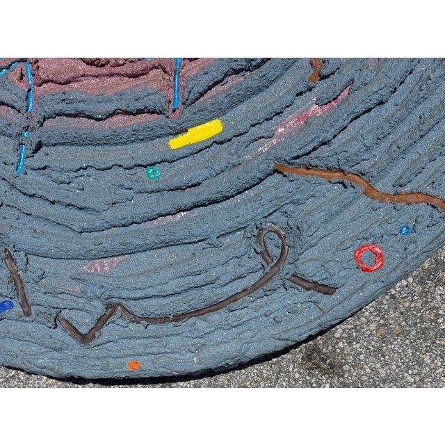 Multimedia Bio-Sonic Abstract Wall Sculpture Created by David W. McCullough 1975 For Sale - Image 4 of 12