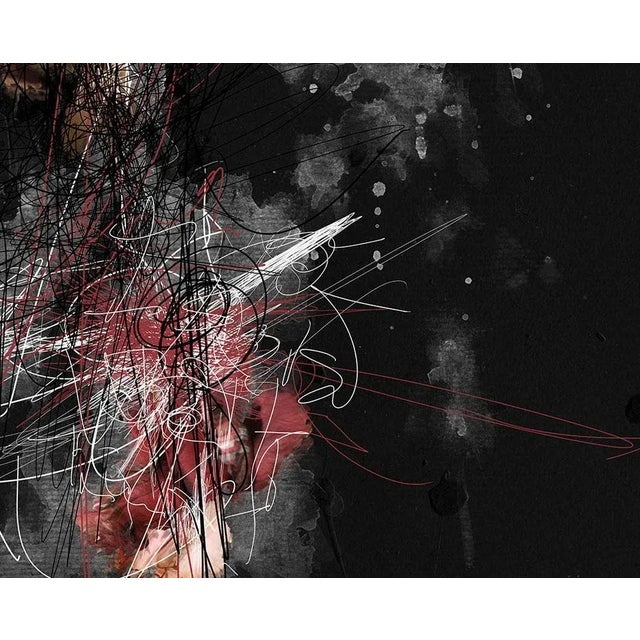 Abstract Contemporary Abstract Archival Pigment Print on Ilford Smooth Pearl Paper Photography "Triumph of Void" by Gianfranco Pezzot For Sale - Image 3 of 4