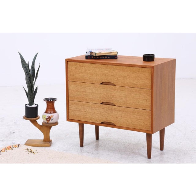 Mid-Century Modern Teak Chest of Drawers, 1960s For Sale - Image 4 of 12