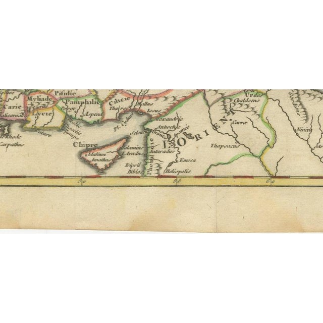 18th Century Antique Map of Asia Minor by Pluche, 1765 For Sale - Image 5 of 12