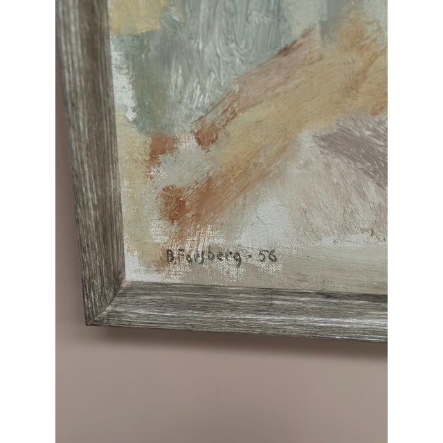 Birger Forsberg, Nude Study, 1956, Oil on Canvas, Framed For Sale - Image 8 of 18