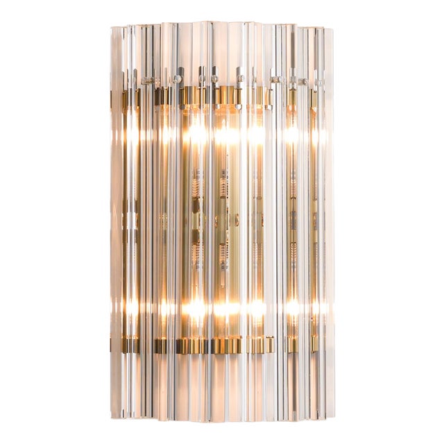 Small Clear Amaro Wall Light from Pure White Lines For Sale