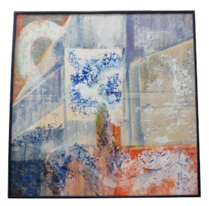 Large Peg Crowell Vintage Abstract Painting