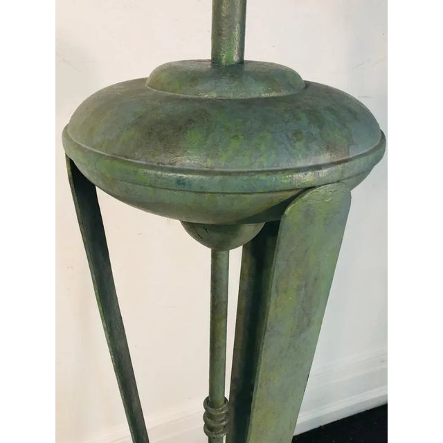 Metal Large Scale Memphis Style Floor Lamp For Sale - Image 7 of 11