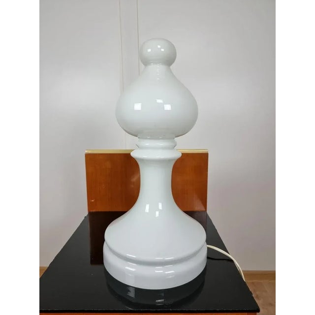 Glass Table Lamp by I. Jakes For Sale - Image 7 of 7