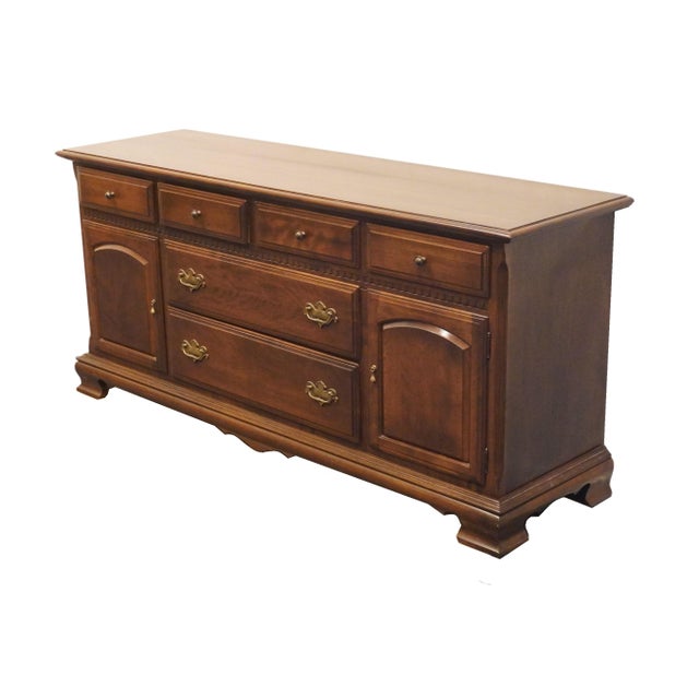 ETHAN ALLEN Classic Manor Solid Maple 72" Triple Door Dresser 15-5213 33" High 72" Wide 21" Deep We specialize in high end...