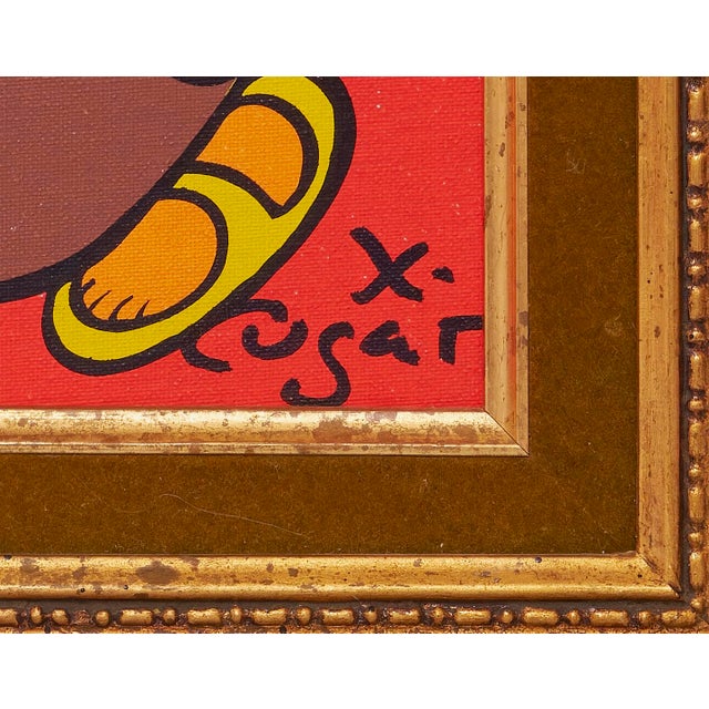 Spanish Xavier Cugat (1900-1990, Spanish) "Monkey Business" For Sale - Image 3 of 9