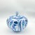 Handmade Ceramic Lidded Trinket Jar (14cm) Traditional Blue & White Tulip Pattern – Decorative Jewelry & Storage Box For Sale - Image 9 of 12