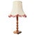 Mid-Century Wood Table Lamp, 1970s For Sale