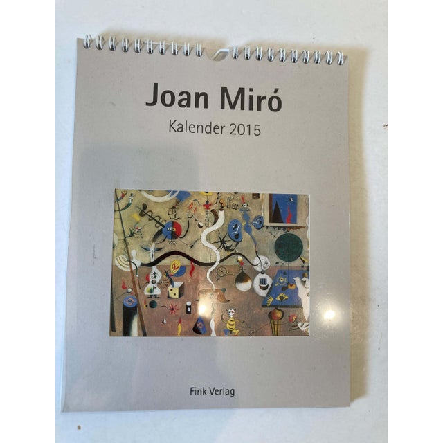 Joan Miró Inspired 2015 Calendar: Modern Paper Art Collectible For Sale - Image 10 of 17