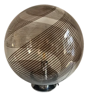 Large Murano Glass Sphere Lamp by Lino Tagliapietra, Italy, 1960s