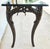 Patinated Bronze Faux Bois Branch Console Table Attributed to Carl Gillberg For Sale - Image 4 of 12