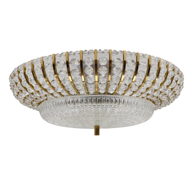 Mid-Century Modern Ceiling Lamp by Emil Stejnar for Rupert Nikoll, 1960s For Sale