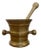Bronze Pestle and Mortar, 1800s, Set of 2 For Sale
