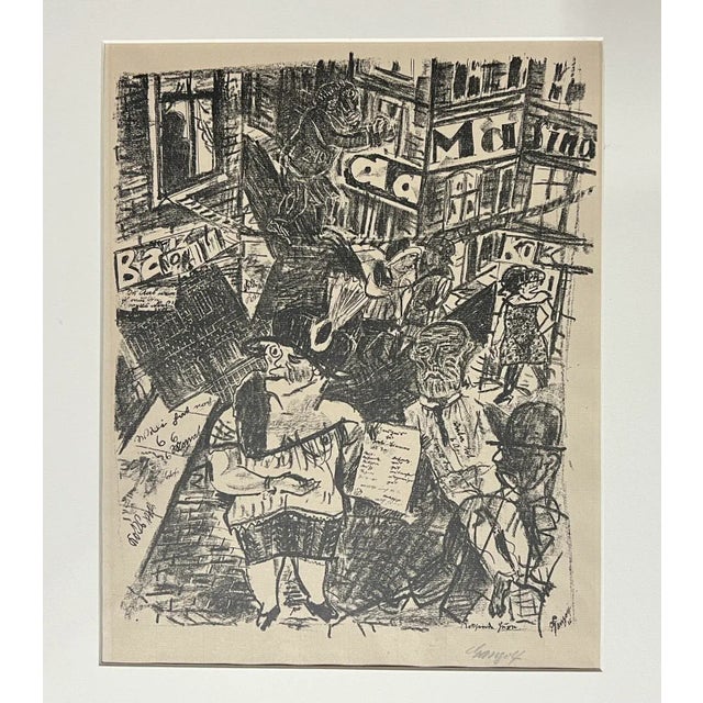 PLEASE VIEW ALL PHOTOS FOR PROPER CONDITION ASSESSMENT. "Paul Gangolf was a German artist. Among other things, he worked...