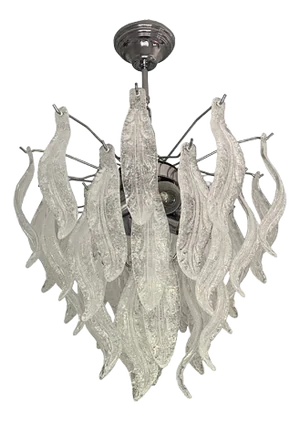 Leafes Murano Glass Chandelier by Simoeng