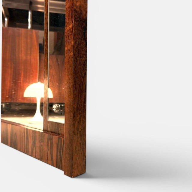 Danish Wall Mirror, 1960s For Sale - Image 5 of 10