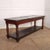 Interesting 19th century mahogany drapers table with an old painted top. Previously used in an art studio. 1860. This...