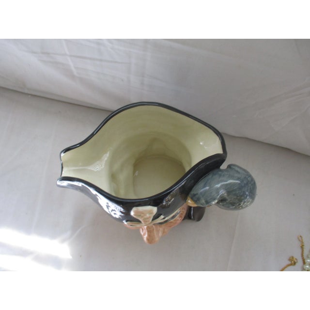 1950s 1951 Vintage Royal Doulton Long John Silver Character Toby Jug For Sale - Image 5 of 8