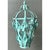 Vintage Painted Metal Hanging Lantern For Sale - Image 9 of 12