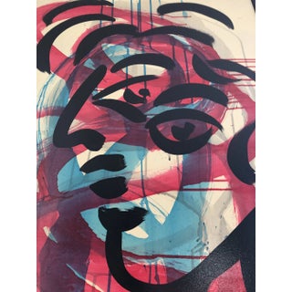 Modern Peter Robert Keil Signed Expressionist Painting With Certificate of Authenticity For Sale